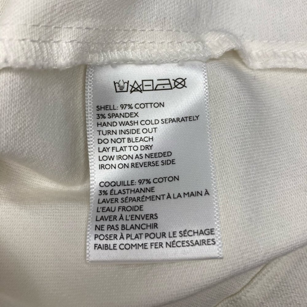 Urban Outfitters Denim Mini Dress | White | Size XS - Picture 8 of 10